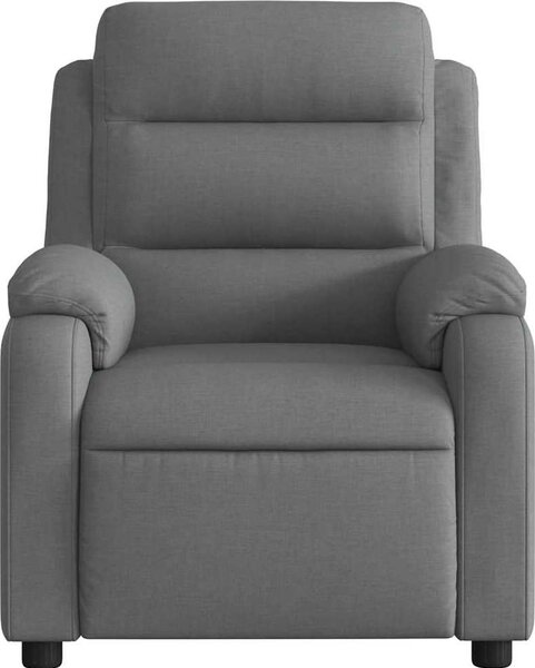 VidaXL Masážní polohovací křeslo textil [373475] Barva: taupe