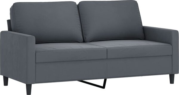 VidaXL 2místná pohovka 140 cm samet [359208] Barva: Tmavě zelená