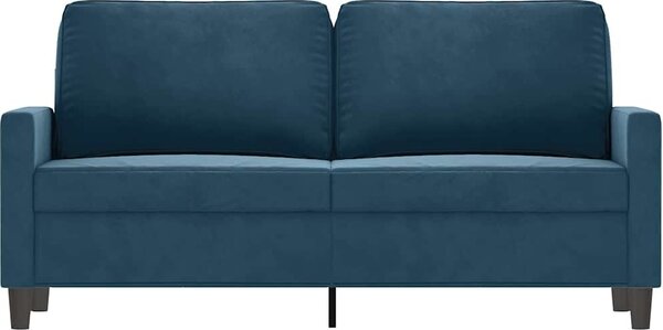 VidaXL 2místná pohovka 140 cm samet [359208] Barva: Tmavě zelená