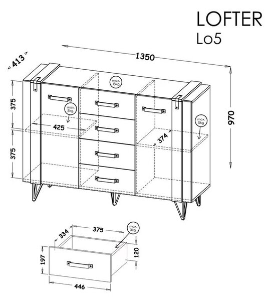 Dolmar Komoda Lofter LO5