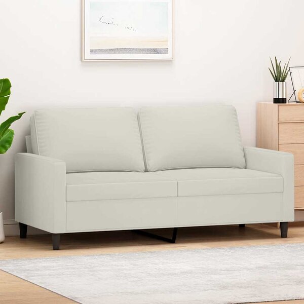 VidaXL 2místná pohovka 140 cm samet [359208] Barva: Tmavě zelená