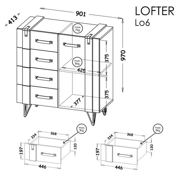 Dolmar Komoda Lofter LO6