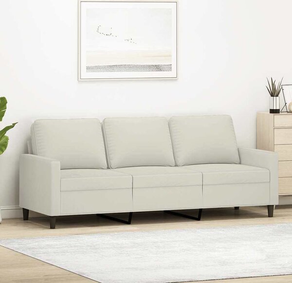 VidaXL 3místná pohovka 180 cm samet [359217] Barva: Modrá