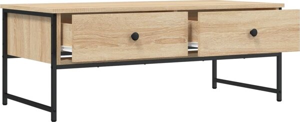 VidaXL Konferenční stolek 101 x 49 x 39,5 cm kompozitní dřevo [837739] Barva: dub sonoma