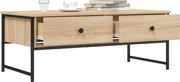 VidaXL Konferenční stolek 101 x 49 x 39,5 cm kompozitní dřevo [837739] Barva: dub sonoma