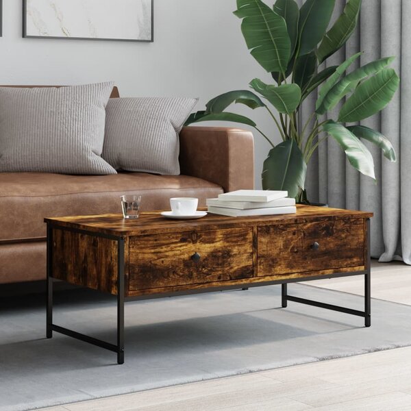 VidaXL Konferenční stolek 101 x 49 x 39,5 cm kompozitní dřevo [837739] Barva: dub sonoma