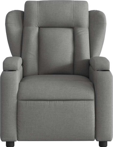 VidaXL Elektrické masážní polohovací křeslo textil [3204471] Barva: vínová červená
