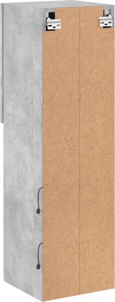 VidaXL TV skříňky s LED osvětlením 2 ks 30,5 x 30 x 102 cm [837022] Barva: šedá sonoma