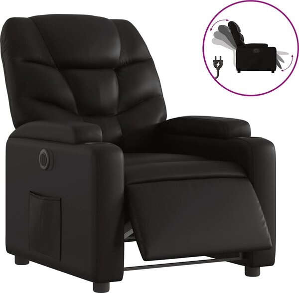 VidaXL Elektrické polohovací křeslo umělá kůže [3204644] Barva: krémová