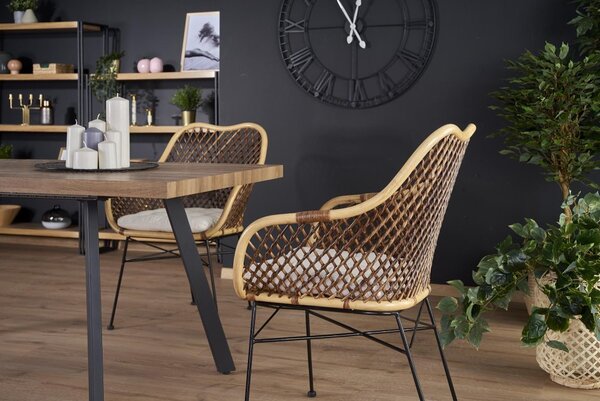 Halmar Rozkládací jídelní stůl BERLIN 160(220)x90 ořech