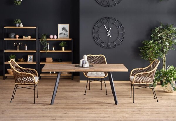 Halmar Rozkládací jídelní stůl BERLIN 160(220)x90 ořech