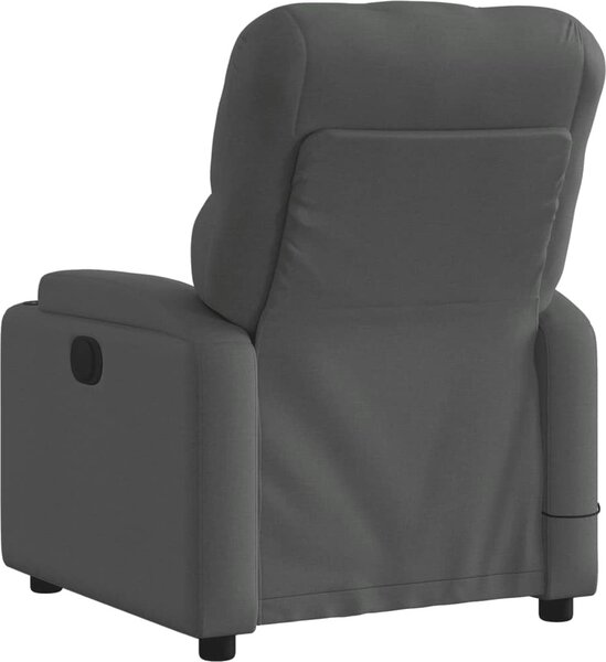 VidaXL Elektrické masážní polohovací křeslo textil [3204699] Barva: světle šedá