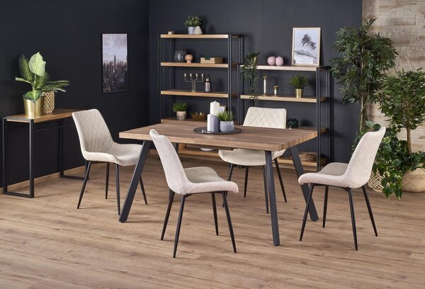 Halmar Rozkládací jídelní stůl BERLIN 160(220)x90 ořech