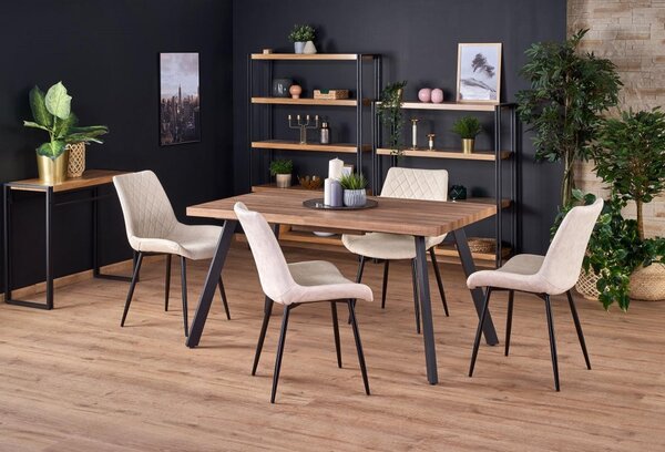 Halmar Rozkládací jídelní stůl BERLIN 160(220)x90 ořech