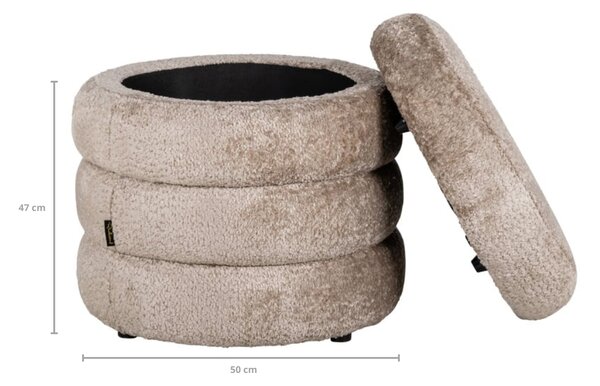 Richmond Puf Adele 50 cm