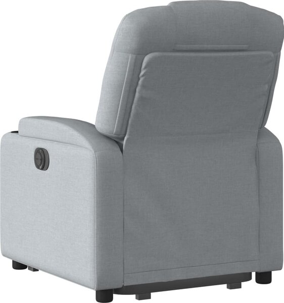 VidaXL Elektrické zvedací polohovací křeslo textil [3204392] Barva: taupe