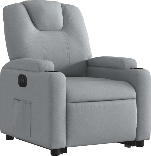 VidaXL Elektrické zvedací polohovací křeslo textil [3204392] Barva: taupe