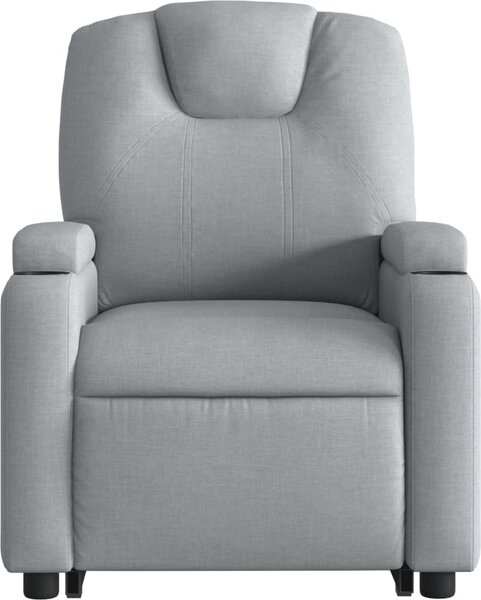 VidaXL Elektrické zvedací polohovací křeslo textil [3204392] Barva: taupe