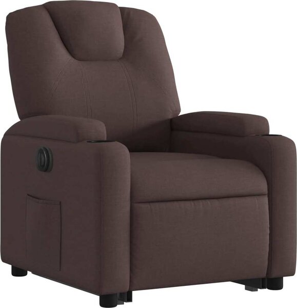 VidaXL Elektrické zvedací polohovací křeslo textil [3204392] Barva: taupe