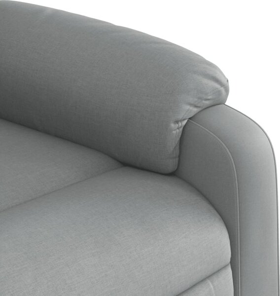 VidaXL Elektrické zvedací polohovací křeslo textil [3205226] Barva: taupe