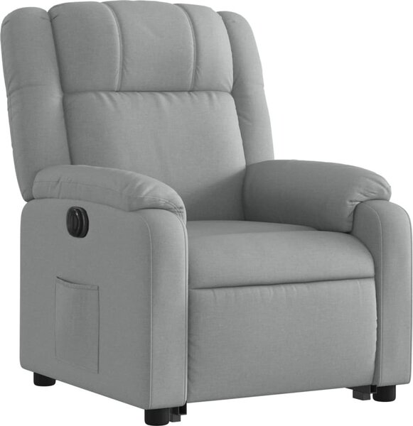 VidaXL Elektrické zvedací polohovací křeslo textil [3205226] Barva: taupe