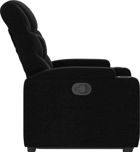 VidaXL Zvedací polohovací křeslo textil [3204598] Barva: Tmavě šedá
