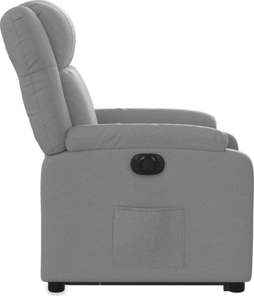 VidaXL Elektrické zvedací polohovací křeslo textil [3205226] Barva: taupe