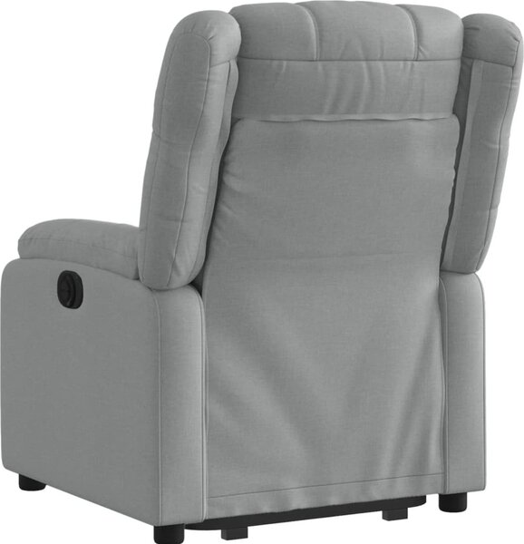 VidaXL Elektrické zvedací polohovací křeslo textil [3205226] Barva: taupe