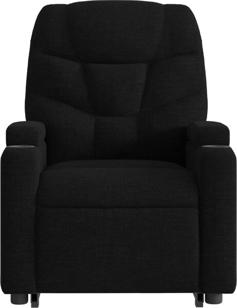 VidaXL Zvedací polohovací křeslo textil [3204598] Barva: Tmavě šedá