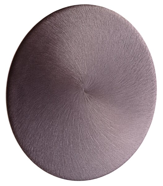 Hnědé kovové nástěnné LED světlo Nova Luce Cyrcle 22 cm