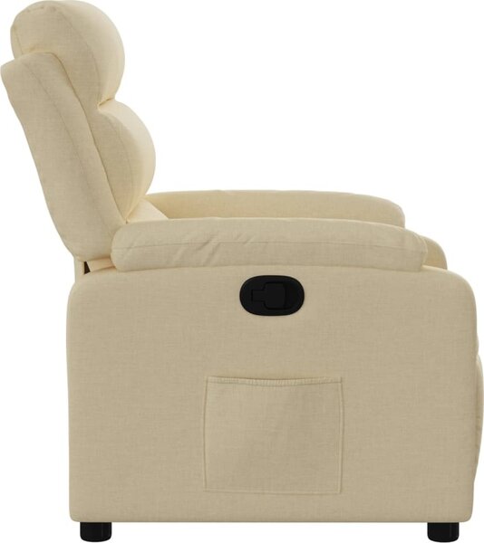 VidaXL Polohovací křeslo textil [373471] Barva: Tmavě zelená