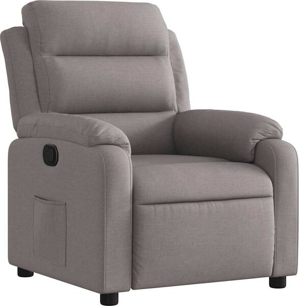 VidaXL Polohovací křeslo textil [373471] Barva: Tmavě zelená