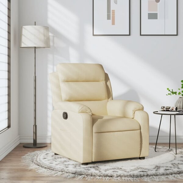 VidaXL Polohovací křeslo textil [373471] Barva: Tmavě zelená