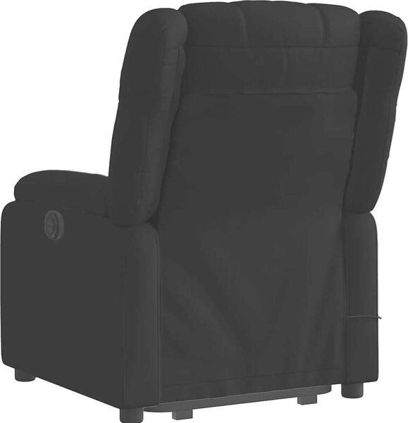 VidaXL Elektrické zvedací masážní polohovací křeslo textil [3205239] Barva: taupe