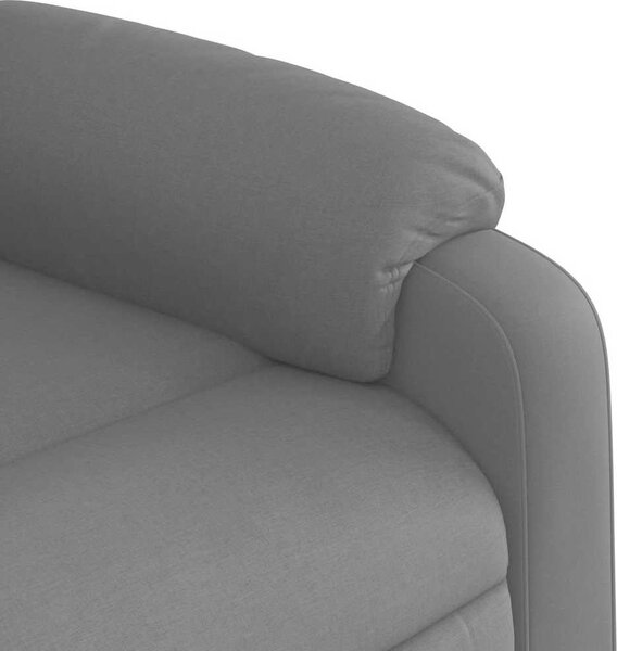 VidaXL Elektrické zvedací masážní polohovací křeslo textil [3205239] Barva: taupe
