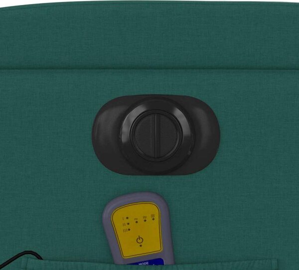 VidaXL Elektrické zvedací masážní polohovací křeslo textil [3204524] Barva: Hnědá
