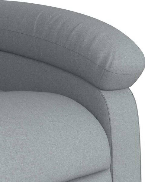VidaXL Elektrické zvedací masážní polohovací křeslo textil [3204014] Barva: vínová červená