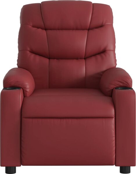 VidaXL Polohovací křeslo umělá kůže [374135] Barva: cappuccino