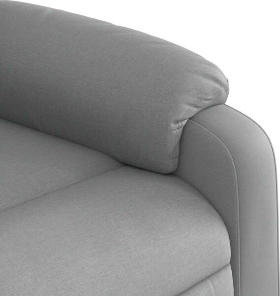 VidaXL Elektrické masážní polohovací křeslo textil [3205304] Barva: tmavě hnědá