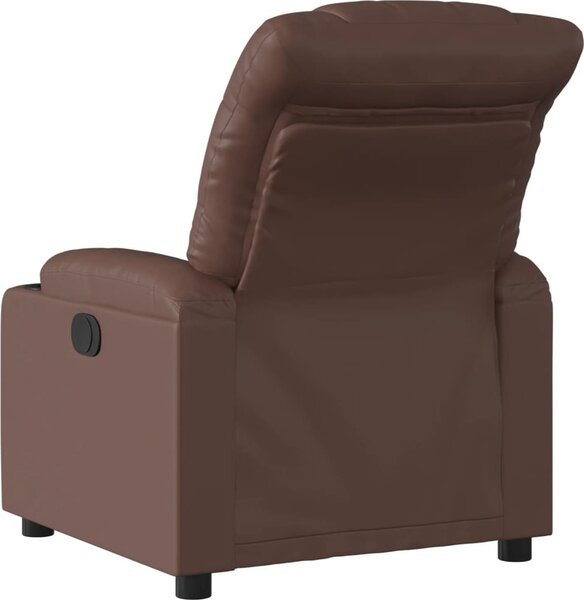 VidaXL Polohovací křeslo umělá kůže [374135] Barva: cappuccino