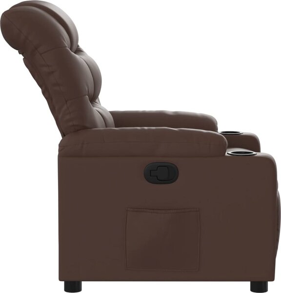 VidaXL Polohovací křeslo umělá kůže [374135] Barva: cappuccino