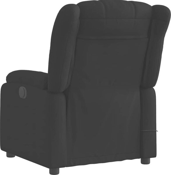 VidaXL Elektrické masážní polohovací křeslo textil [3205304] Barva: tmavě hnědá