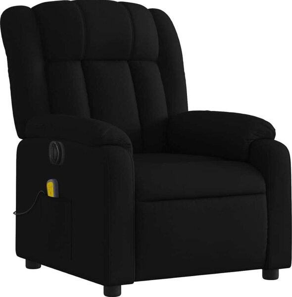 VidaXL Elektrické masážní polohovací křeslo textil [3205304] Barva: tmavě hnědá