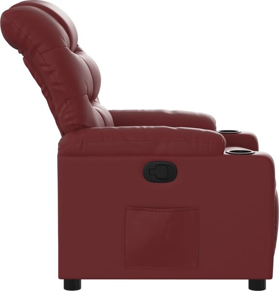 VidaXL Polohovací křeslo umělá kůže [374135] Barva: cappuccino