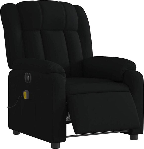 VidaXL Elektrické masážní polohovací křeslo textil [3205304] Barva: tmavě hnědá