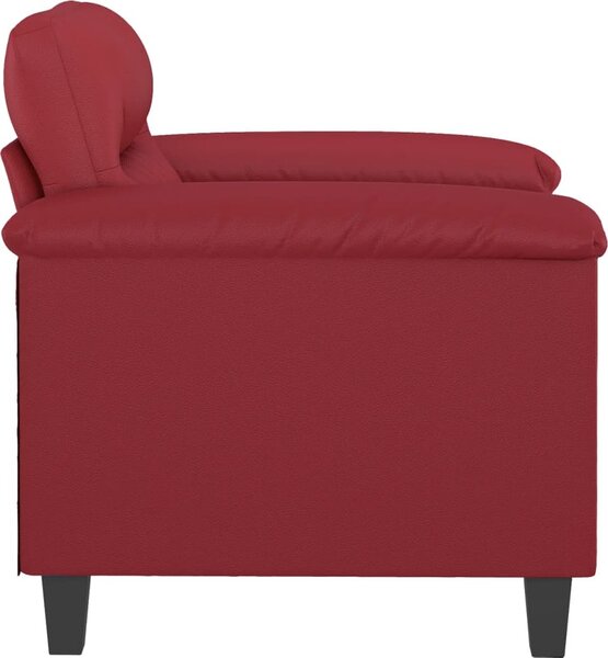 VidaXL Křeslo 60 cm umělá kůže [359573] Barva: Černá