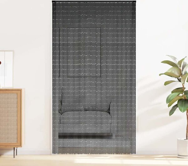 VidaXL Dveřní závěs proti hmyzu, , bambus, 120x220 cm [43724] Barva: Tmavě šedá
