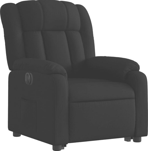 VidaXL Elektrické zvedací polohovací křeslo textil [3205341] Barva: Tmavě zelená