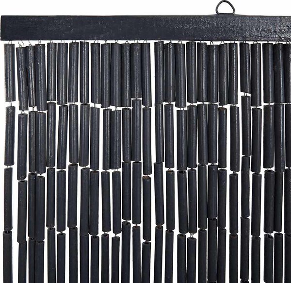 VidaXL Dveřní závěs proti hmyzu, , bambus, 120x220 cm [43724] Barva: Tmavě šedá