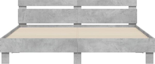 VidaXL Rám postele s čelo 180 x 200 cm Kompozitní dřevo [3207528] Barva: Bílá